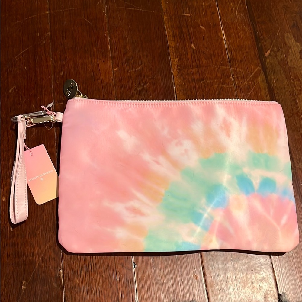 Stoney Clover Pink Wristlet Pouch